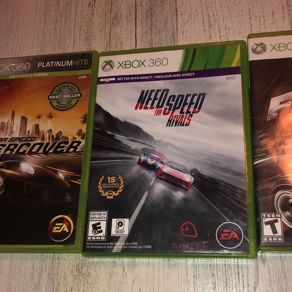 XBOX360 racing video games need for speed X2, fast & furious showdown, X… - Picture 3 of 11